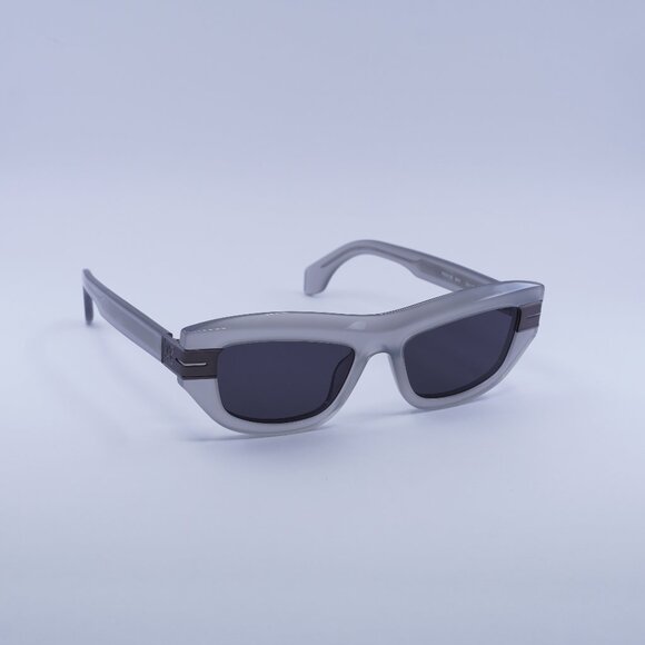 Palm Angels PERI10E CLAIRE 0907 Sunglasses Grey Cat Eye Frame, Dark Grey Lenses - Picture 4 of 9